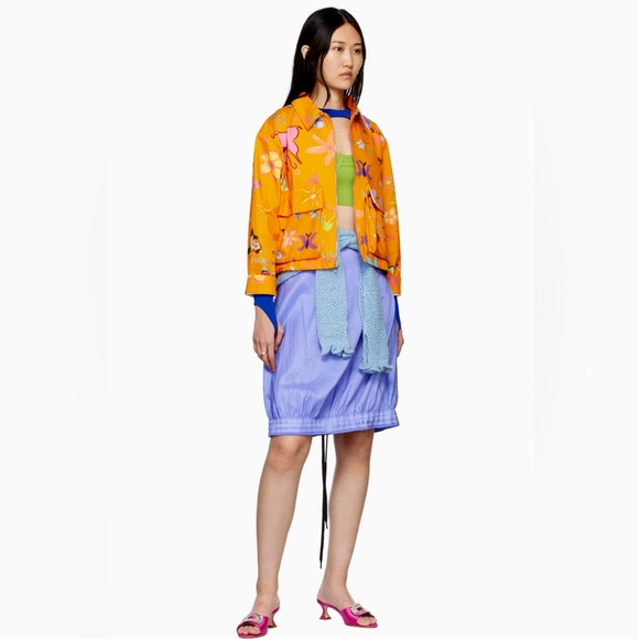 ✨New MANOLO BLAHNIK Laalita Satin Crystal Buckle Open Toe Mule Sandals Size 37.5 - Picture 16 of 16